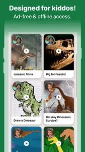 Dinosaur World App for Kids screenshot 3