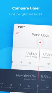 Zen World Clock Time Converter screenshot 0