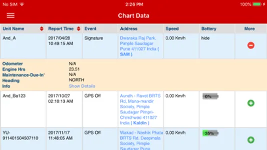 GPS Tracker screenshot 4