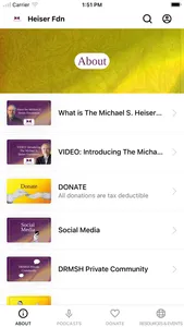 Michael S. Heiser Foundation screenshot 0