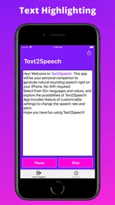 Text2Speech. screenshot 1