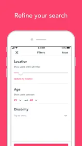 Ellie: Disabled Dating App screenshot 5