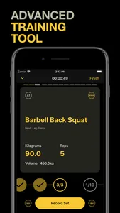 Strongr: Weight Training Log screenshot 0