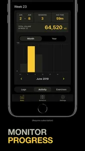 Strongr: Weight Training Log screenshot 3