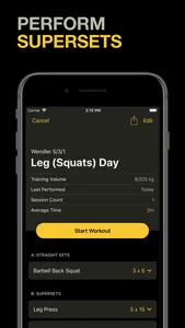 Strongr: Weight Training Log screenshot 6