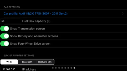 VAG Virtual Cockpit ELM327 OBD screenshot 9