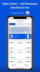 Book Plane Tickets - Bemypass screenshot 1
