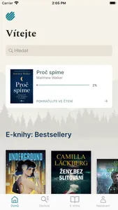 Palmknihy: čtení, poslech screenshot 1