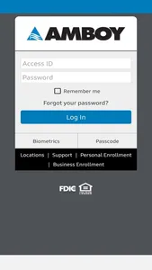 Amboy Digital Banking screenshot 0