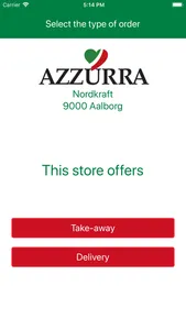 Azzurra Pizza screenshot 1
