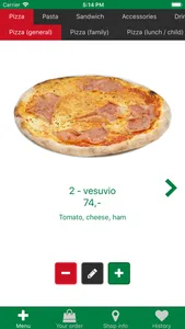 Azzurra Pizza screenshot 2