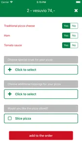 Azzurra Pizza screenshot 5