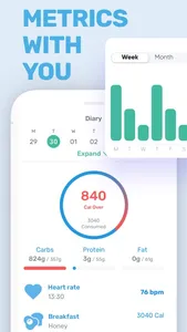 Pulse Checker. Calorie Manager screenshot 2