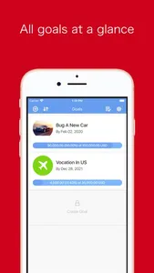 Money Goal - Goals Tracker screenshot 0