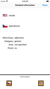 Dictionary English/Czech screenshot 1