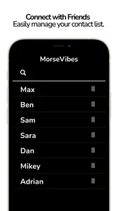 Morse - Vibration Messenger screenshot 1