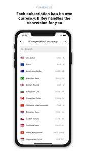 Billey - Subscriptions Tracker screenshot 3
