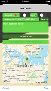 To-Do | Day plan | Food nearby screenshot 2