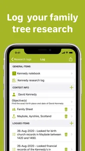 Genea - your family research screenshot 2