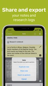 Genea - your family research screenshot 5