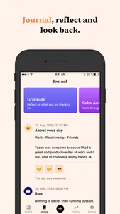 Tangerine: Self-care & Goals screenshot 5