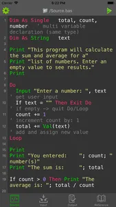 BASIC Programming Compiler screenshot 0