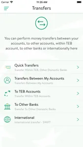 TebMobileBusiness screenshot 1