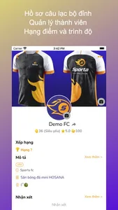 Sporta - Cộng đồng bóng đá screenshot 6