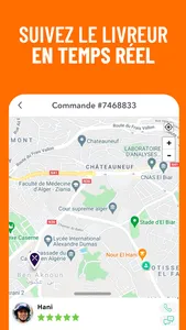 Fast Delivery: Livraison Repas screenshot 4