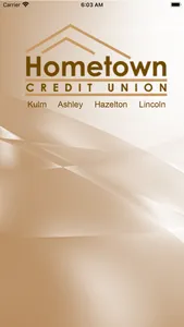 Hometown Credit Union Mobile screenshot 0