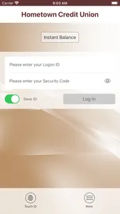 Hometown Credit Union Mobile screenshot 1