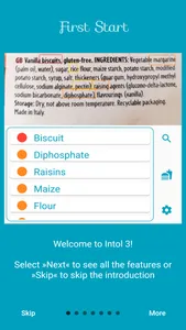 Intol - Scans Food Intolerance screenshot 1