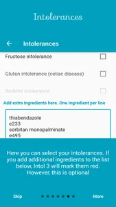 Intol - Scans Food Intolerance screenshot 6