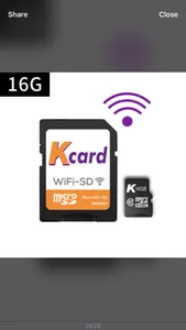 Kcard WiFi SD screenshot 2