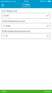 Atlas Copco VSD+ screenshot 2