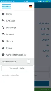 Atlas Copco VSD+ screenshot 5