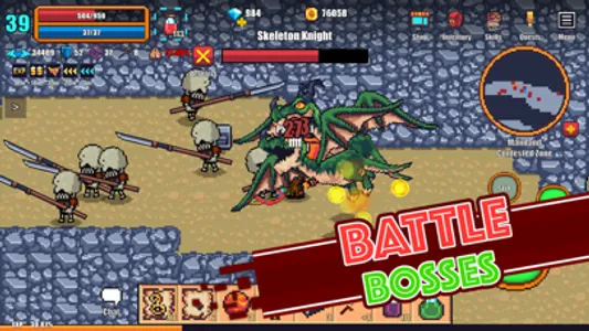 Pixel Knights Online - MMORPG screenshot 1