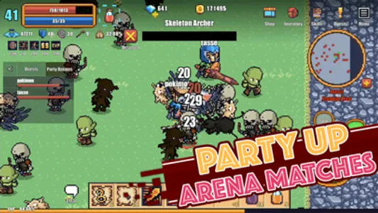 Pixel Knights Online - MMORPG screenshot 5