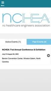 NCHEA Events screenshot 0