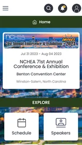 NCHEA Events screenshot 1