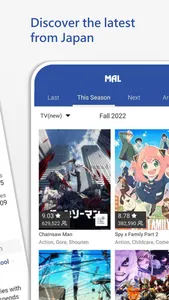 MyAnimeList Official screenshot 1