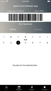 Sports Core Member App screenshot 1