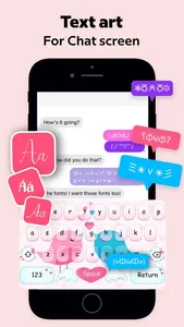 app ! Fonts Keyboard screenshot 1