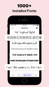 app ! Fonts Keyboard screenshot 6