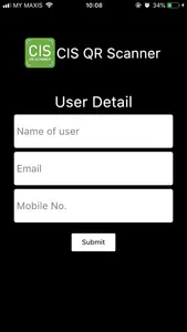 CIS QR Scanner screenshot 1