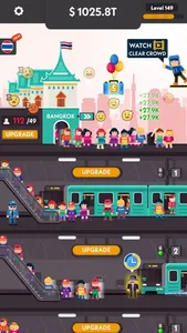 Idle Subway Tycoon screenshot 1