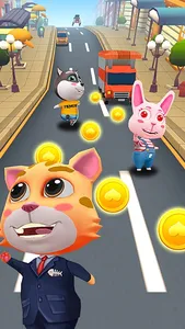 Cat Surfers: Kitty Gold Run screenshot 0