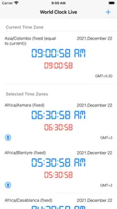 World Clock Live screenshot 1