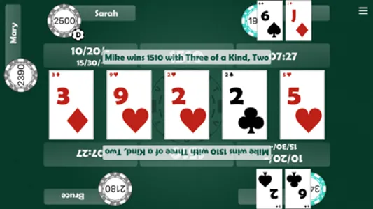 Virtual Poker Table screenshot 5