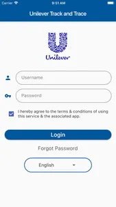 Unilever TH Track and Trace screenshot 0